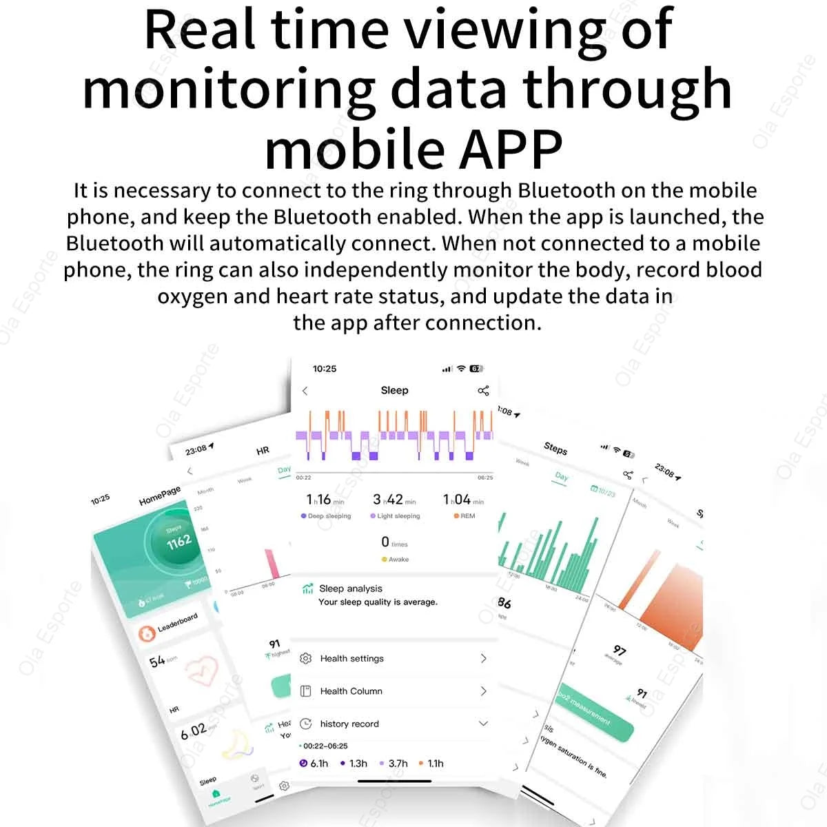 Smart Ring - Health and Sleep Monitor