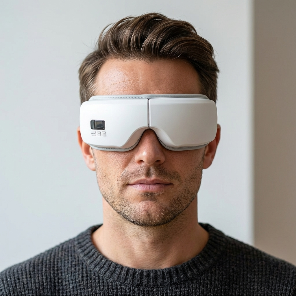 4-in-1 Luftkompressions-Augenmassagegerät Eyesky InnovaGoods